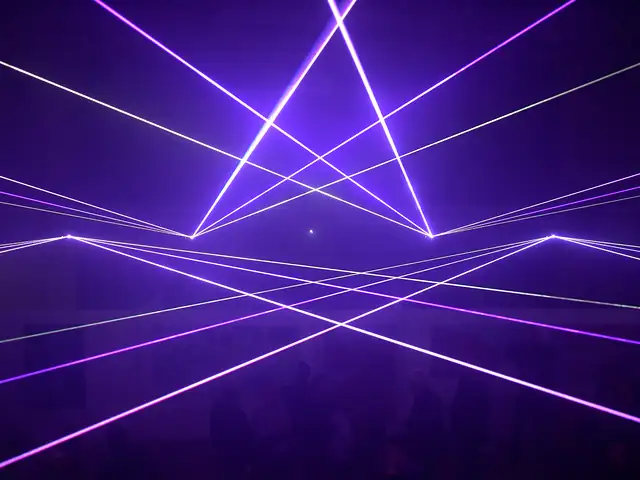Indoor-Beamshow · Nacht der Kreativen, Rielasingen